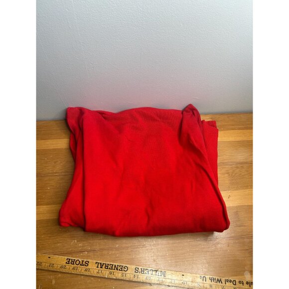 Mickey Mouse with rope winter red long sleeve shirt size XL men’s Mickey and co - Picture 5 of 6